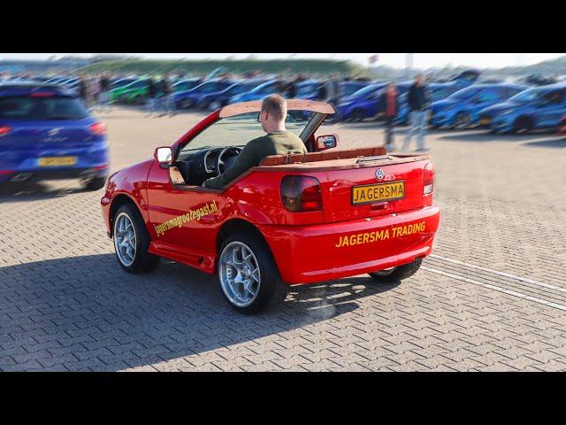 Modified Cars arriving on a Carshow | Deutsche Autofest 2022