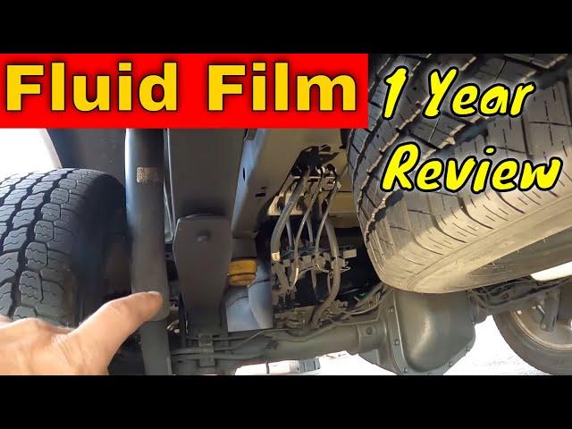 Fluid Film Lanolin Rust Prevention 1 Year Review:  How Did it Hold Up?