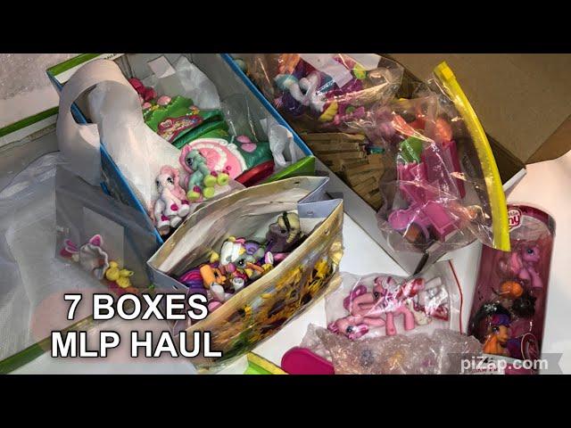 HUGE MLP G3 HAUL with *RARE* ponies | 7 BUNDLES | ASMR unboxing | MLP Lexy #mylittleponycollector