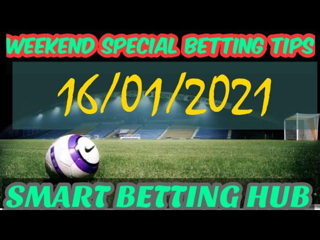 football predictions today | 16/01/2021 | Betting tips today | smart betting hub