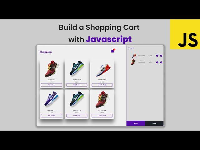 Build a Shopping Cart with Javascript