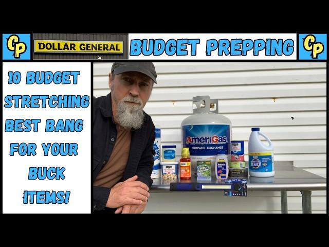 Dollar General Best Bang For Your Buck Budget Prepping Items Prepper Haul