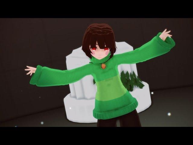 【MMD l Undertale】Puppet - Mary's Theme [ Chara & Frisk ]