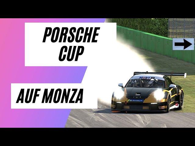 Live iRacing Porsche Cup auf Monza 15 Laps