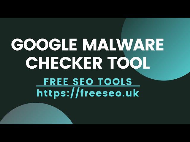 Google Malware Checker | Free SEO Tools