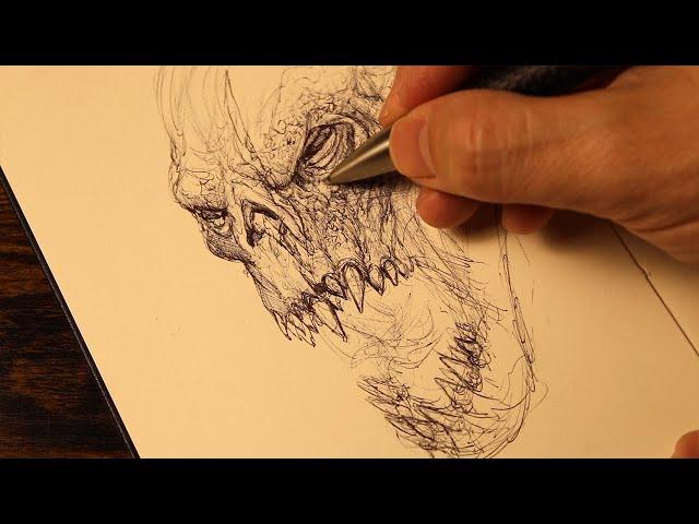 Sketching with Ballpoint Pen! Drawing Tips and Tricks for Beginners