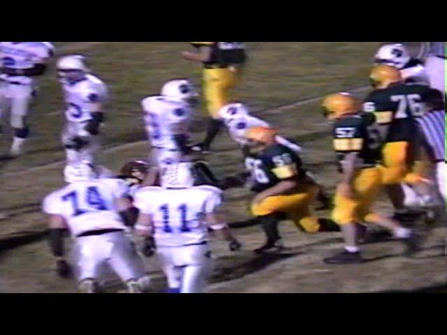 West Lyon Wildcat Football vs Council Bluffs St. Alberts 11-8-1999