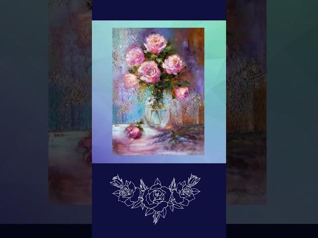 #shorts Roses oil paintings