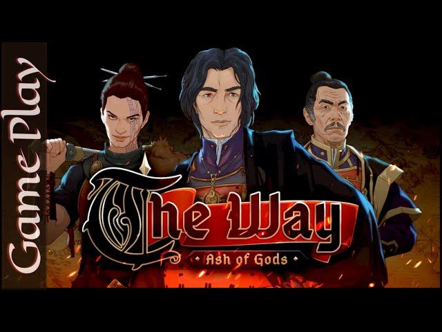 Ash of Gods: The Way  || First Hour Gameplay ||  Tactical RPG