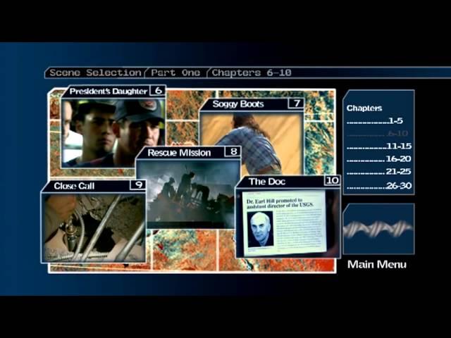 10.5: Apocalypse (2006) - DVD menus