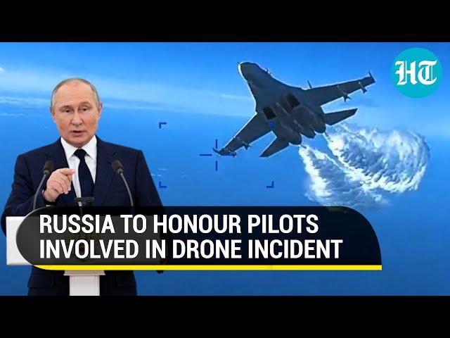 Putin rubs salt into Biden's wounds; Honours pilots involved in U.S. MQ-9 Reaper drone crash