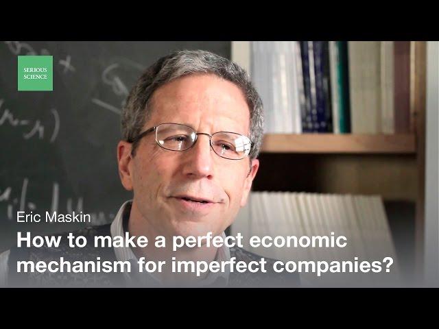 Mechanism design theory - Eric Maskin