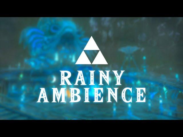 Zelda - Rainy Zora's Domain - Ambience [10 Hours]