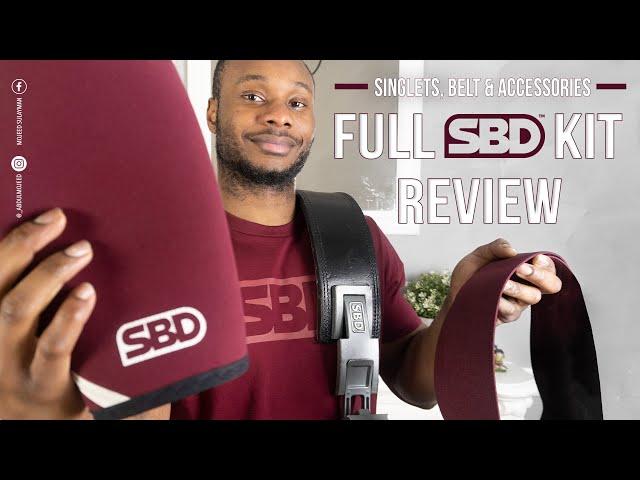 FULL SBD POWERLIFTING KIT REVIEW + SBD PHOENIX UNBOXING