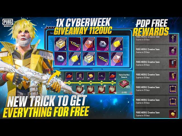 New Trick To Get Everything For Free | Free Materials And Emblems | Free Rewards From Pdp | Bgmi