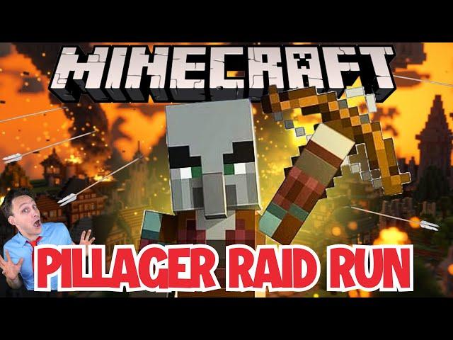 ️ Minecraft Pillager Raid | Kids Brain Break | PE Games, Workouts & Educational Exercises