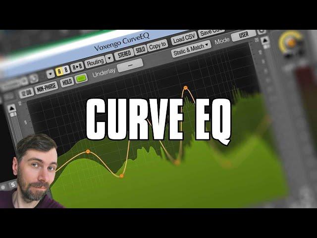 Voxengo CurveEQ VST Overview - super creative freeform & match eq