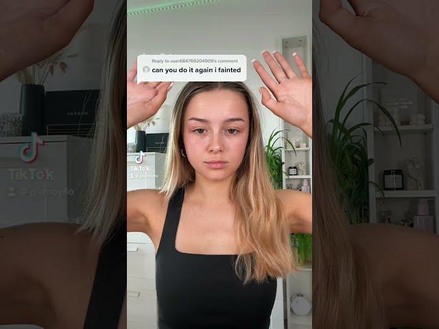 HANDS UP TIKTOK MAKEUP TRANSITION #shorts