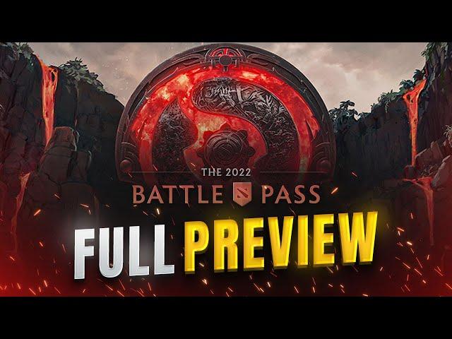 Dota 2 - The 2022 Battle Pass FULL Preview - TI11 The International 2022