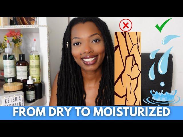 UNDERRATED WAY TO MOISTURIZE DRY LOCS