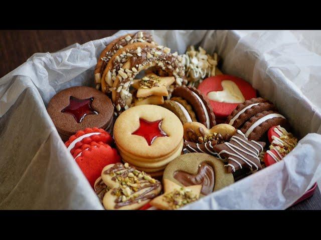 Cookies Box  12 Types of COOKIES  from one dough!