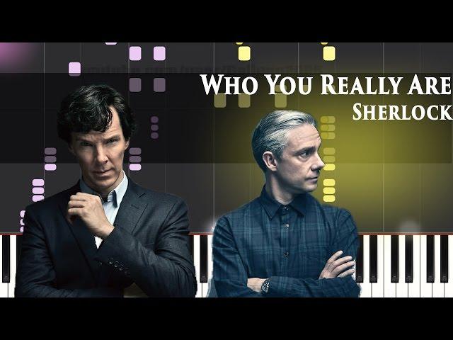 Sherlock Season 4 - Who You Really Are - Piano Tutorial