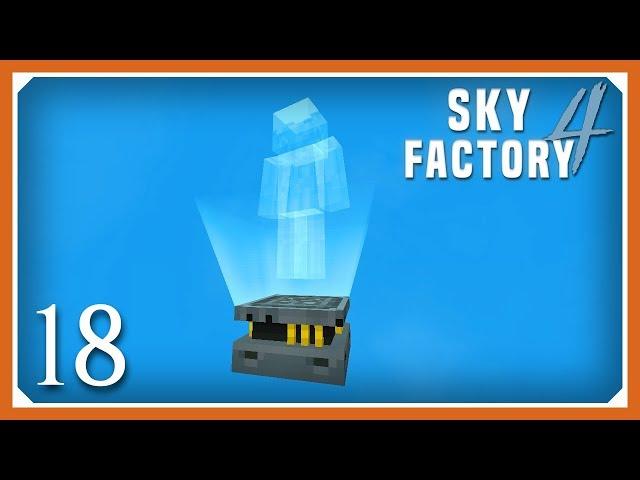 Sky Factory 4 | Becoming An Android Matter Overdrive! | E18 (Sky Factory 4 SMP Skyblock 1.12.2)