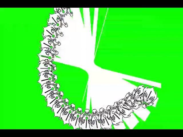 Gaster blaster green screen