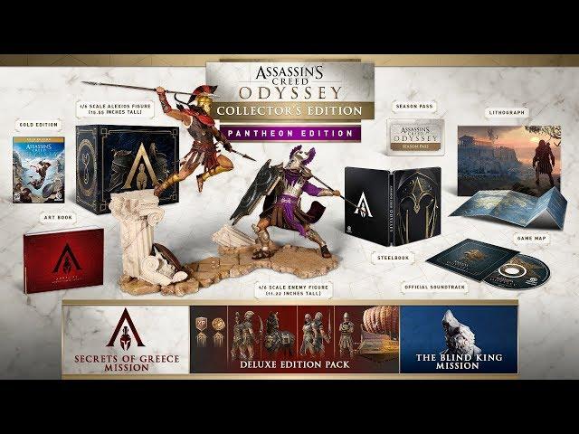 Assassin's Creed: Одиссея ► Обзор ► Дополнения ► Gold и Ultimate Edition ► Season Pass ► Фигурка