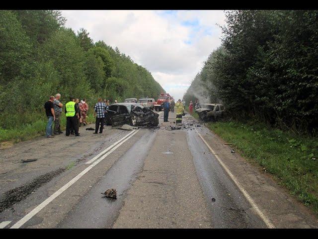 Страшная авария: видео с регистратора ДТП Рено и Тойота Кич Городецкий район