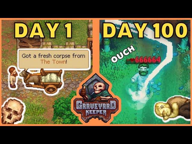 I Played 100 Days of Graveyard Keeper 🪦