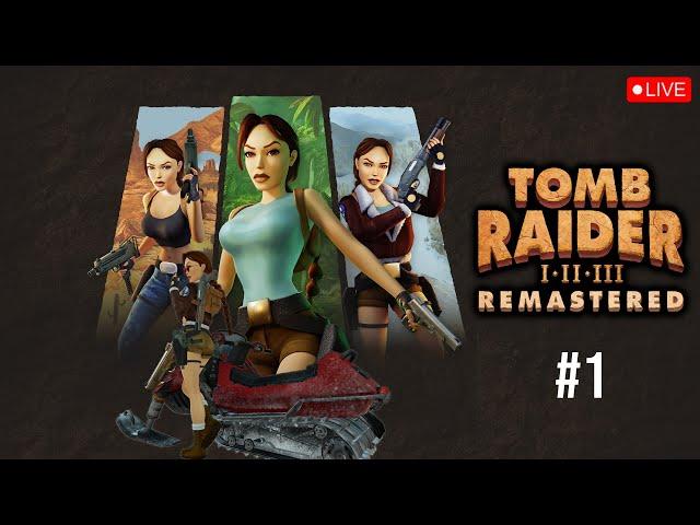 APRENDENDO A JOGAR | PARTE 1| TOMB RAIDER 1 REMASTERED