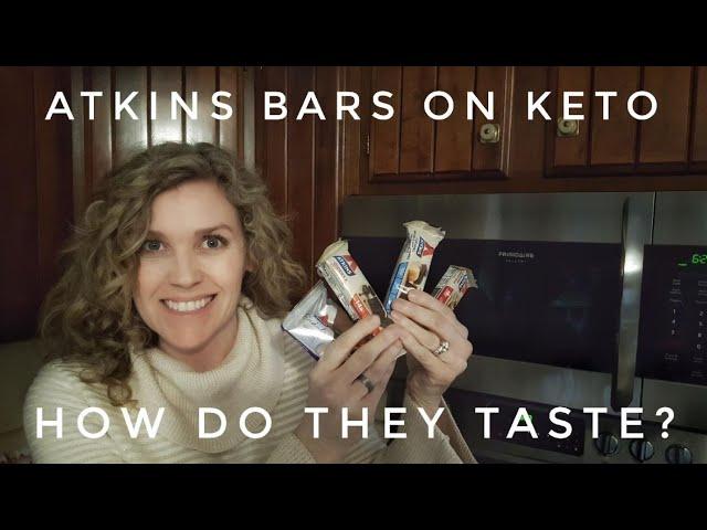 Atkins Bars on Keto Diet:  How Do They Taste?