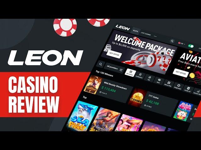 Leonbet Casino - the best online casino for slots and sports betting