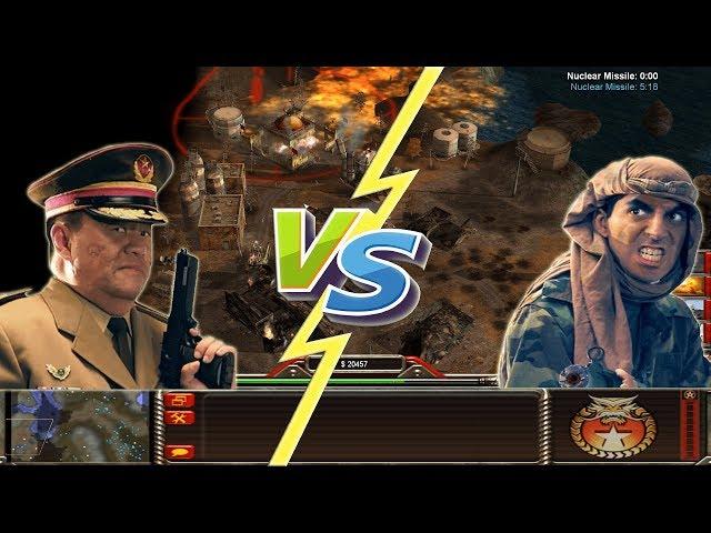 Generals Zero Hour - Challenge - General Kwai vs Prince Kassad  - Hard Difficulty