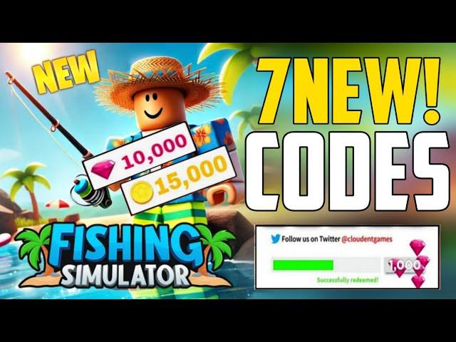 *NEW UPDATE* CODES FOR FISHING SIMULATOR IN 2024 ! ROBLOX FISHING SIMULATOR CODES