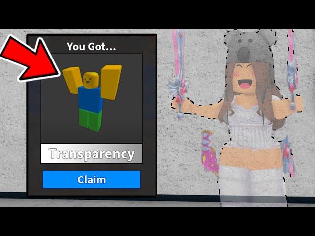 NEW PERK can TURN YOU INVISIBLE in Roblox Murder Mystery 2!