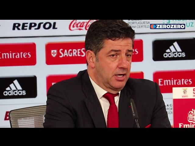 Rui Vitória analisou o jogo assim: «Tudo parecia encaminhar-se para o 0x0...»