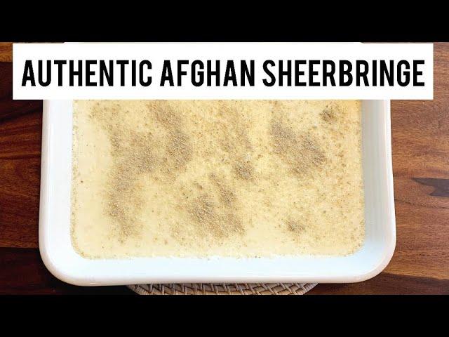 DELICIOUS AFGHAN SHIR BERENJ (Rice Pudding) // RECIPE + HOW-TO