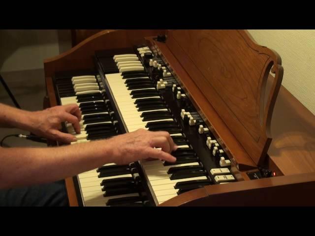 A whiter shade of pale - video of the Hammond organ track as I learned by ear