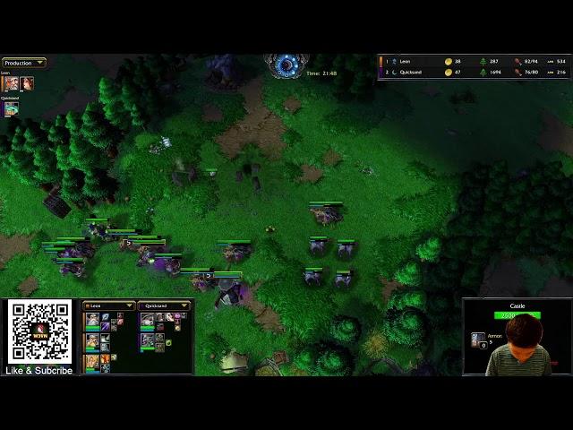 Warcraft 3 Melee - Longnt vs TuanVu