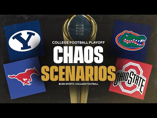 College Football Playoff CHAOS SCENARIOS, upsets and spoilers that could shake up the bracket