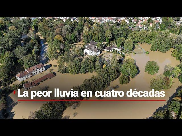 La peor lluvia en más de cuatro décadas | Francia está en alerta por inundaciones severas