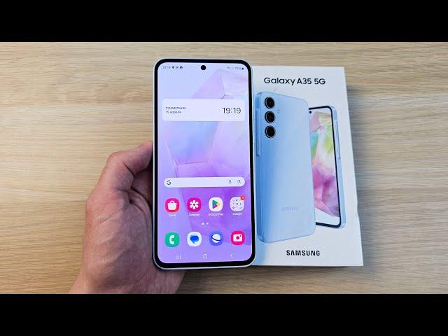 SAMSUNG GALAXY A35 - УЖЕ НЕ ПРОСТОЙ БЮДЖЕТНИК А БОЛЬШЕ!