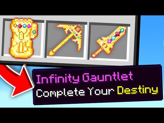 Minecraft, But With Infinity Items..