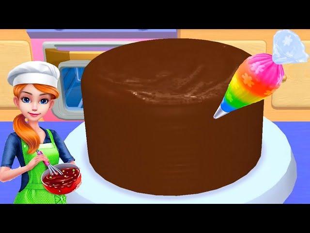 Fun Learn Cake Cooking & Colors Cake Fun Kids Games - My Bakery Empire - Bake, Decorate & Serve Cake