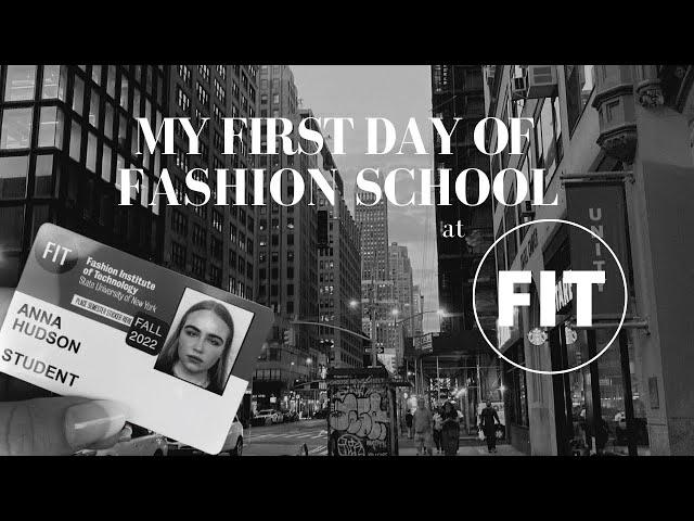 My First Day of Fashion School @ FIT NYC Fall 2022