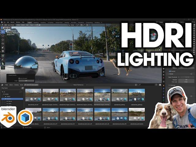 The ULTIMATE GUIDE to HDRI Lighting in Blender!