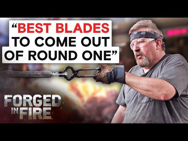 Bladesmiths Create Signature Blade from SCRAP! | Forged in Fire (Season 4)