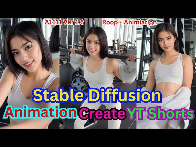 Stable Diffusion Animation Create Youtube Shorts Dance AI Video (Tutorial Guide)